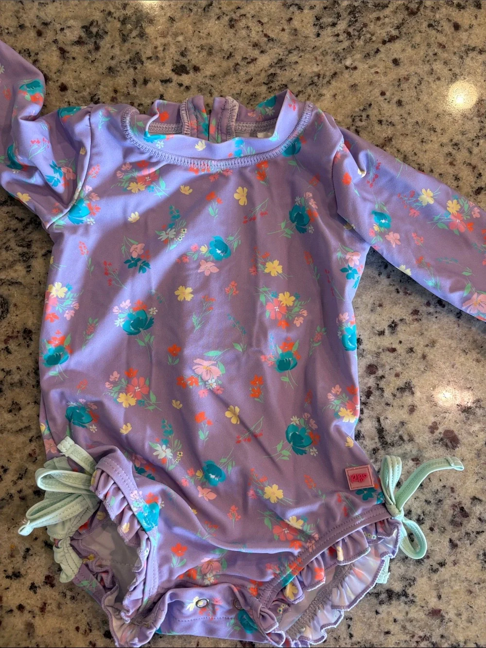 Set of 4 baby girls swim